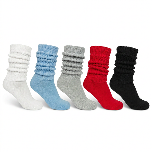 Chaussettes chaudes en laine Cozellia lot de 5 paires